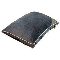 Лежак подушка Pet Choice для собак, 76х56х15 см, со съемным чехлом, серый Лежак подушка Pet Choice для собак, 76х56х15 см, со съемным чехлом, серый