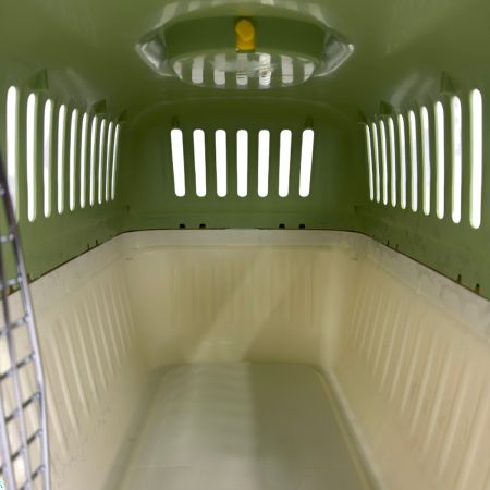 Переноска Transport 61.1x40.5x41.9 см для кошек и собак Pet Choice авиа  стандарт, зеленая 