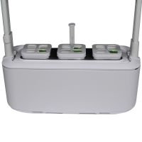 Гидропонная установка HobbyFarm Mini DQ6200-LA, домашний умный смарт сад, 3 ячейки, с фитолампой