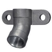 Крепление для ниппельной поилки 45°, нерж. 1/2 - 1/2" Крепление для ниппельной поилки 45°, нерж. 1/2 - 1/2"