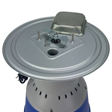 Зернодробилка HobbyFarm EM-50P для измельчения зерна электрическая с функцией мельницы / в комплекте 4 сита