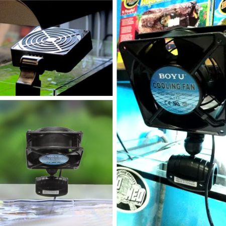 Вентилятор для аквариума Boyu FS-120 охладитель