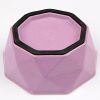 Миска для собак и кошек бамбуковая, 14.4x14.4x5.4 см, 500 мл, фиолетовый