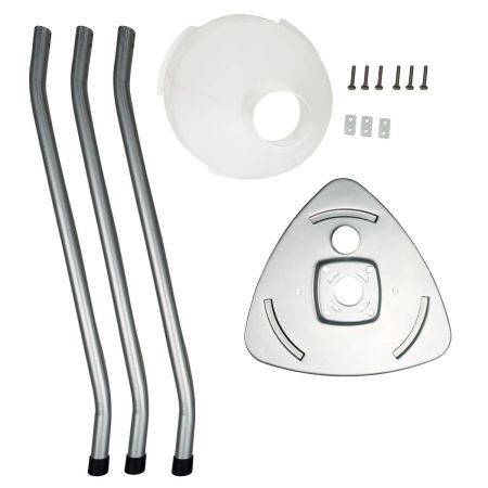 Зернодробилка HobbyFarm EM-25WL, на ножках для измельчения зерна электрическая с функцией мельницы / в комплекте 4 сита