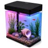 Аквариум Boyu MS-320 20 л с LED светильником и фильтром, черный