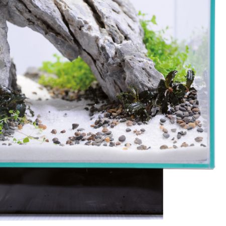 Аквариум Newa More NMO 50 Daylight LED 45 л с фильтром, нагревателем и освещением рассвет-закат, черный NEW VERSION