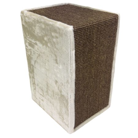 Когтеточка-домик Pet Choice, 40х35х60 см, коричневый, с подушкой