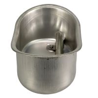 Поилка ниппельная с чашей размер M для молодняка и откормочных свиней 1/2 внутренняя/верхняя подводка