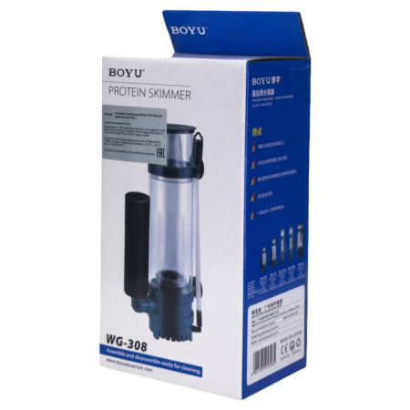 Скиммер протеиновый Boyu WG-308 для аквариума 80-120 л