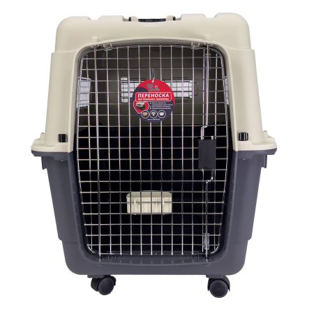 Переноска Departures Range 90х60х68 см для кошек и собак Pet Choice, стандарт IATA, с колесами