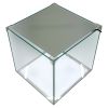 Аквариум Newa Ego LID, EL 20W, 18 л панорамный, LED освещение, белая стеклянная крышка