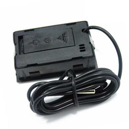 Термометр цифровой ET01 с выносным датчиком 2 метра для измерения температуры в инкубаторе, брудере