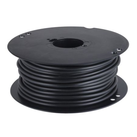 Кабель высоковольтный с двойной изоляцией для электроизгороди, диаметр 9 мм, 50 м