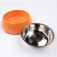 Миска, 17.5x17.5x6 см, 340 мл, оранжевый