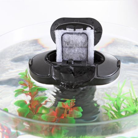 Аквариум Boyu DY-1 Desktop панорамный 3,6 л, настольный с фильтром и светильником