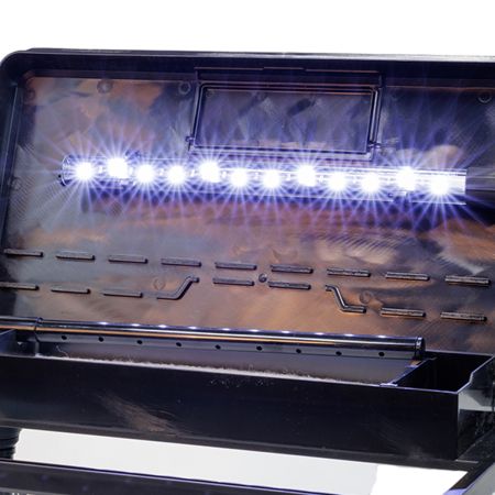 Аквариум Boyu MS-420M 31 л с сенсорным LED светильником и фильтром, черный