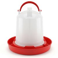 Поилка вакуумная 1 л с ручкой для цыплят, перепелов и мелкой птицы