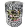 Провод для электропастуха FarmGuard белый с черным 3 мм / 500 м / 5x0,2 мм SS+1х0,2 мм CU