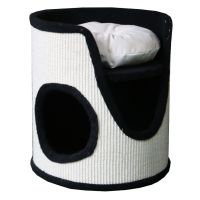 Когтеточка-домик 40х40х45 см, черный