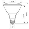 Лампа инфракрасная Philips 175Вт Е27 красная