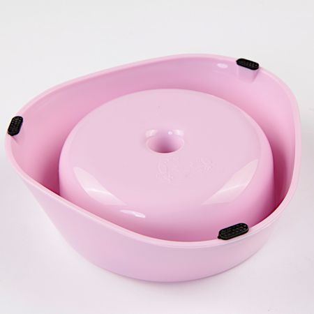 Миска игровая, 15.5x4.7 см, 350 мл, розовый