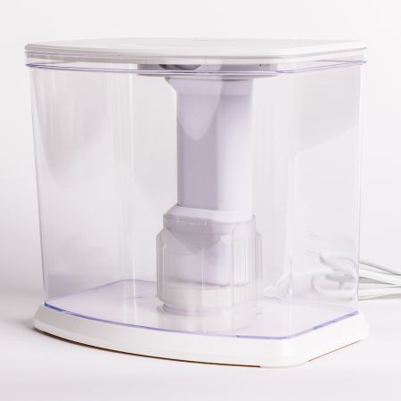 Аквариум Pawgether WF-3 панорамный 3,8 л, настольный с фильтром и светильником