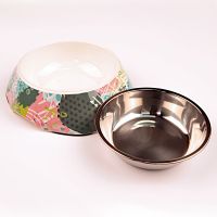 Миска, 14x19x5.5 см, 420 мл, абстракция