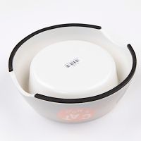 Миска, 17.5×17.5×6 см, 340 мл, CAT белый