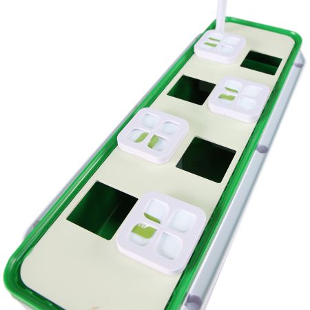 Гидропонная установка HobbyFarm DQ61008, домашний умный смарт сад, 8 ячеек