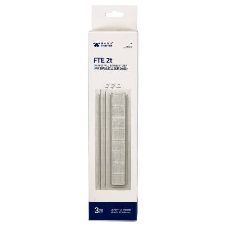 Фильтрующий картридж FTE2T для аквариумов Pawgether WF-4, WF-5, BOYU FY-10, 3 шт. Фильтрующий картридж FTE2T для аквариумов Pawgether WF-4, WF-5, BOYU FY-10, 3 шт.