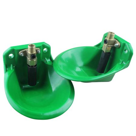 Поилка чашечная автоматическая с медным клапаном для овец, коз, 2 шт.