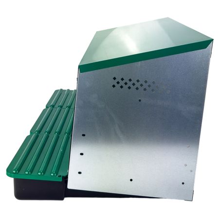 Гнездо для кур несушек HobbyFarm 3 секции наружное крепление с яйцесборником