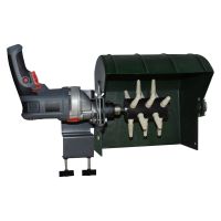 Перосъёмная насадка ощипыватель для перепелов HobbyFarm EU PROFI Birds Desk настольная