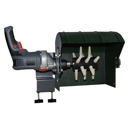 Перосъёмная насадка ощипыватель для перепелов HobbyFarm EU PROFI Birds Desk настольная