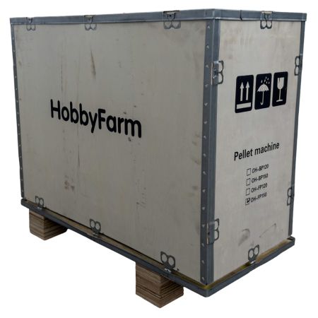 Гранулятор для комбикорма HobbyFarm FP150 диаметр матрицы 150 мм, гранул 3,8 мм, 4 кВт/380 В