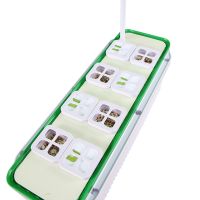 Гидропонная установка HobbyFarm DQ61008, домашний умный смарт сад, 8 ячеек