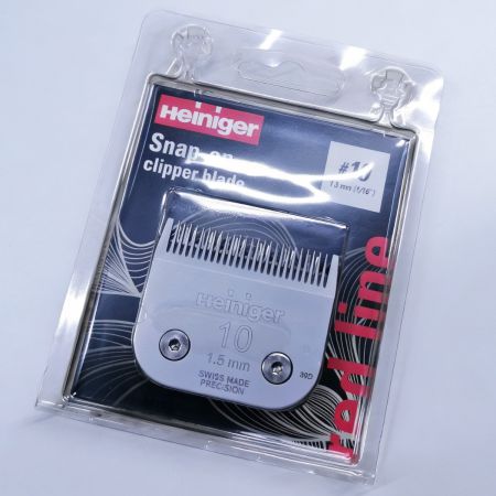 Ножевой блок стандарт А5 Heiniger 10/1.5 мм "red line"