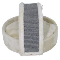 Когтеточка-лежак 40х42х30 см, кремовый