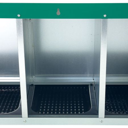 Гнездо для кур несушек HobbyFarm 4 секции наружное крепление с яйцесборником