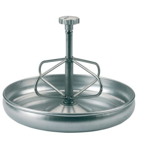 Кормушка-поилка 3 л нержавеющая cталь для поросят