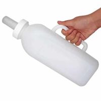 Бутылка для кормления теленка с соской из силикона, 2 л Бутылка для кормления теленка с соской из силикона, 2 л