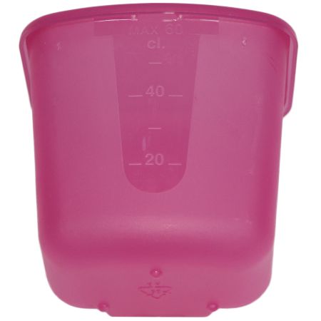 Поилка ниппельная с бачком DERBY 0,5 л 45° для кроликов и птиц