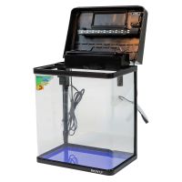 Аквариум Boyu MS-320M 20 л с сенсорным LED светильником и фильтром, черный