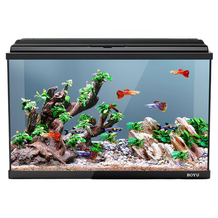 Аквариум Boyu FG-10 37 л с LED-лампой, черный
