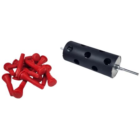 Перосъемная насадка на дрель HobbyFarm EU PROFI B для ощипывания кур и бройлеров