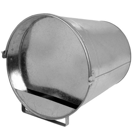 Поилка вакуумная ведро 12 л оцинкованная сталь