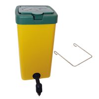 Поилка ниппельная с бачком 1 л 90° River