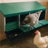 Гнездо для кур несушек HobbyFarm 4 секции с яйцесборником