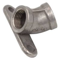 Крепление для ниппельной поилки 45°, нержавеющая сталь, 1/2 Крепление для ниппельной поилки 45°, нержавеющая сталь, 1/2