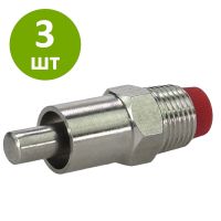 Поилка ниппельная для молодняка и откормочных свиней 1/2 наружная, комплект 3 шт. Поилка ниппельная для молодняка и откормочных свиней 1/2 наружная, комплект 3 шт.